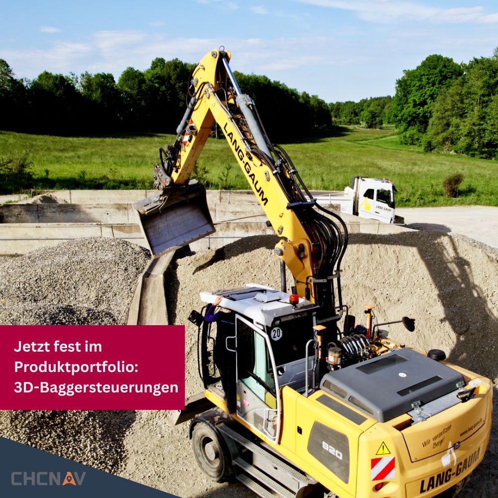 3D-Baggersteuerung von CHCNAV