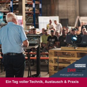 Rückblick Hausmesse mit Ziegelwerk Arnach, messprofiservice und Fassnacht Ingenieure
