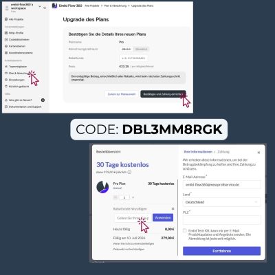 Emlid Flow Pro Rabattcode DBL3MM8RGK von messprofiservice im Emlid Checkout eingeben – 10 Prozent Rabatt